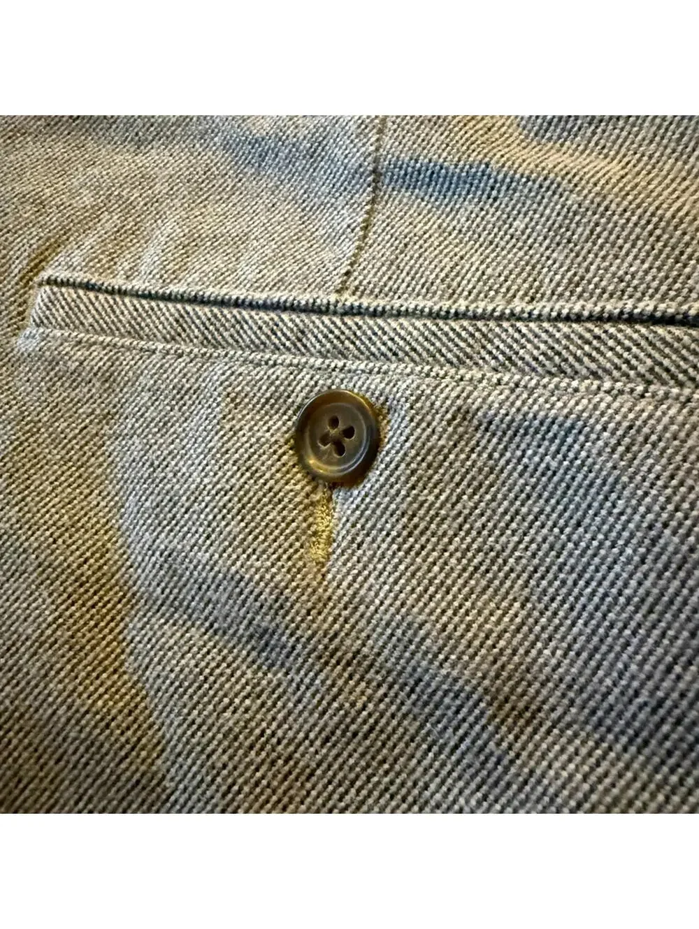 J. Crew Flex Heathered gray Khaki / Chino Type Pants Slim 32 x 32